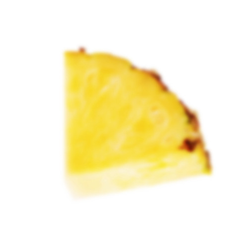 Pineapple Twisted Gin fruit decoration